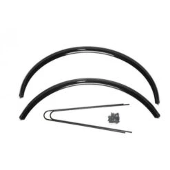 Garde-boue En Aluminium Pour Pneus 700C - Noir