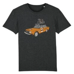 T-Shirt The Vandal " Molteni CAR " Gris Foncé