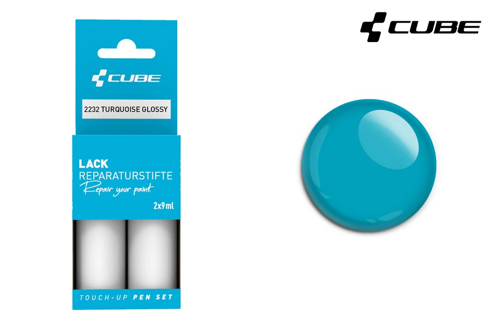 Cube Kit De Réparation De Peinture TURQUOISE Glossy – Image 2