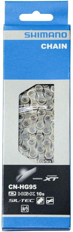 Shimano Chaîne XT CN-HG95 à 10 Vitesses