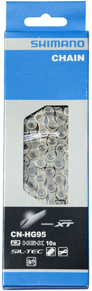 Shimano Chaîne XT CN-HG95 à 10 Vitesses