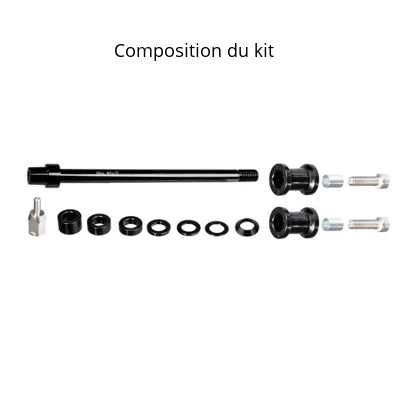 Axe De Roue Pour Fixation Remorque Topeak Journey Trailer TX – Image 5