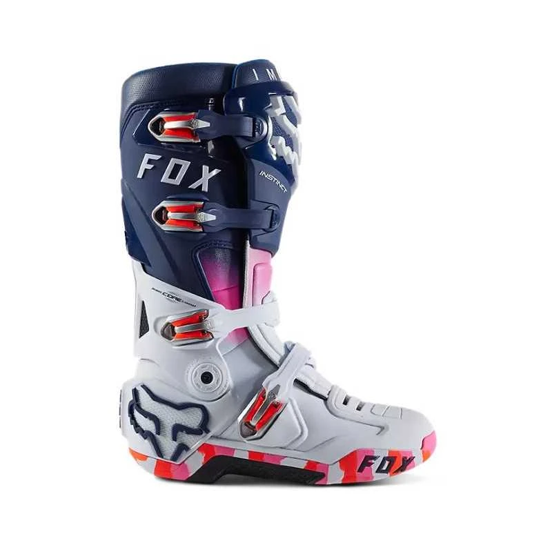 Bottes Cross Fox Instinct Edition Limitée RYVR White Navy 2023 – Image 3