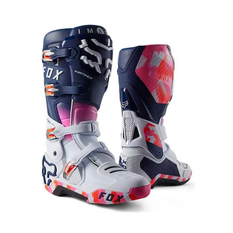 Bottes Cross Fox Instinct Edition Limitée RYVR White Navy 2023 – Image 8