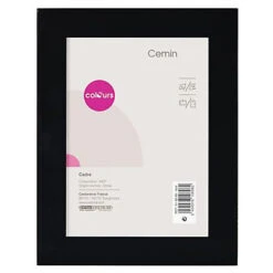 Castorama Cadre Photo Noir Colours Cemin 30 X 40 Cm, ép.30 Mm
