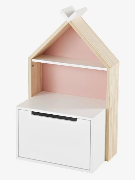 Chevet Enfant Fond Réversible Bleu Ou Rose LIGNE TIPILI Blanc - Vertbaudet – Image 2