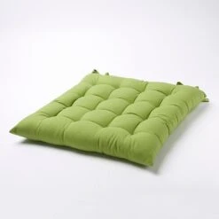 Castorama Galette De Chaise GoodHome Hiva Vert 45 X 45 Cm
