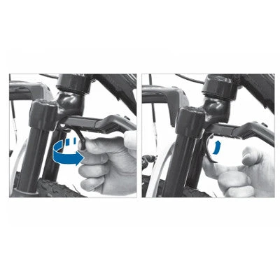 Garde-boue VTT Avant 26 à 29 Pouces Cross Country Polisport – Image 4