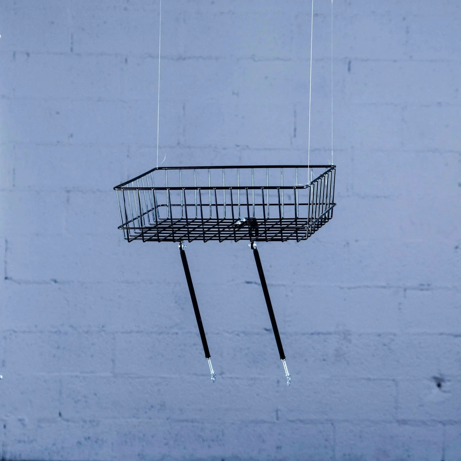 Porte Bagage Avant Cycles Manivelle Le Panier - Noir