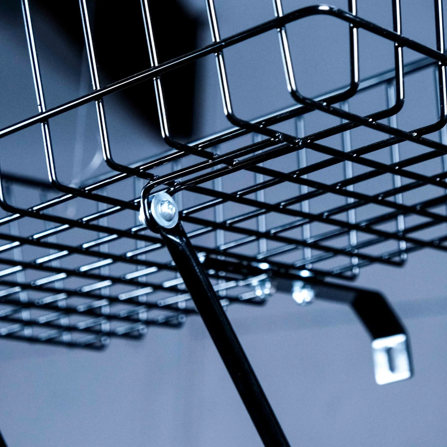 Porte Bagage Avant Cycles Manivelle Le Panier - Noir – Image 3