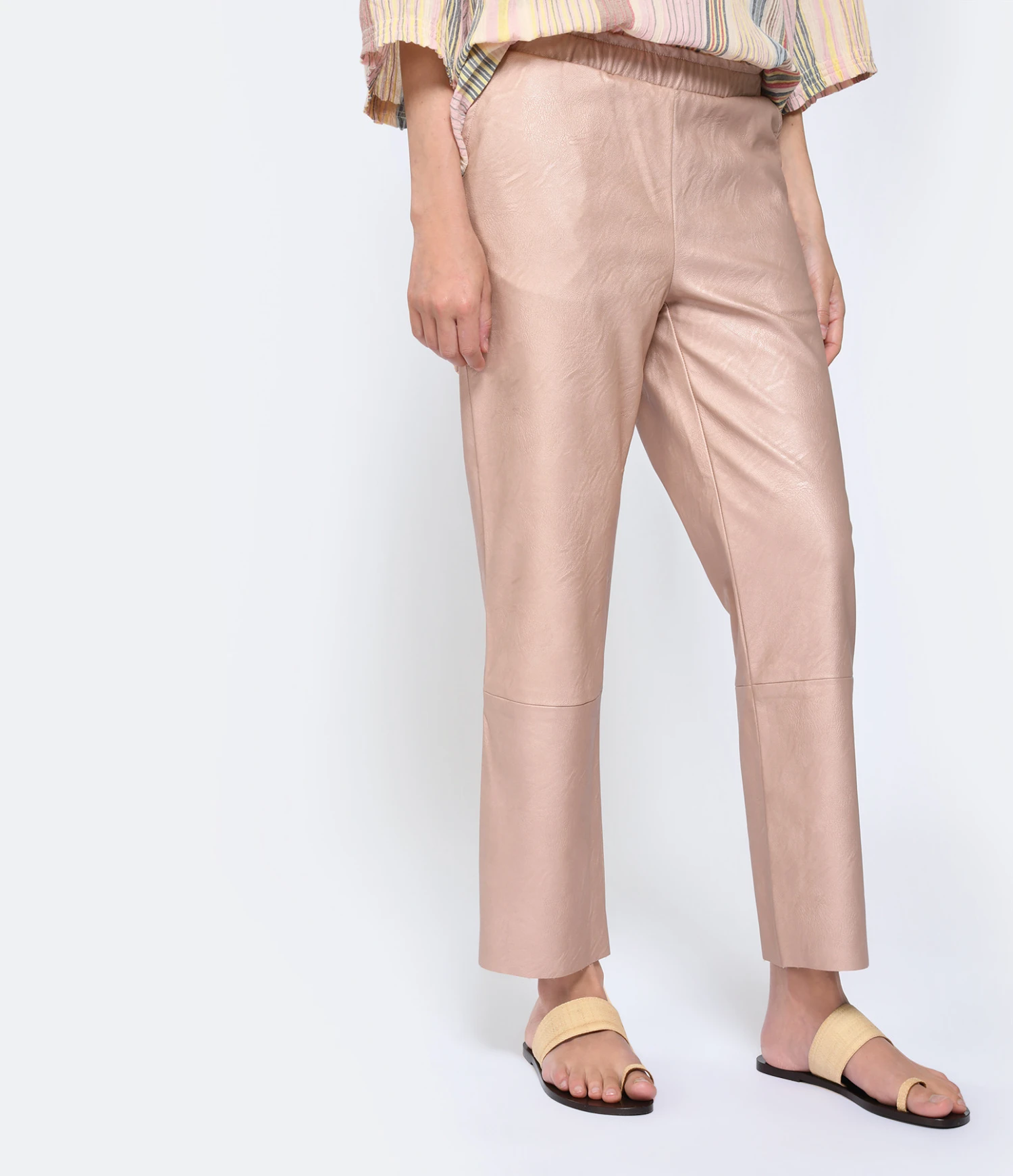 Pantalon Pantavegan Cuir Vegan Opale – Image 4