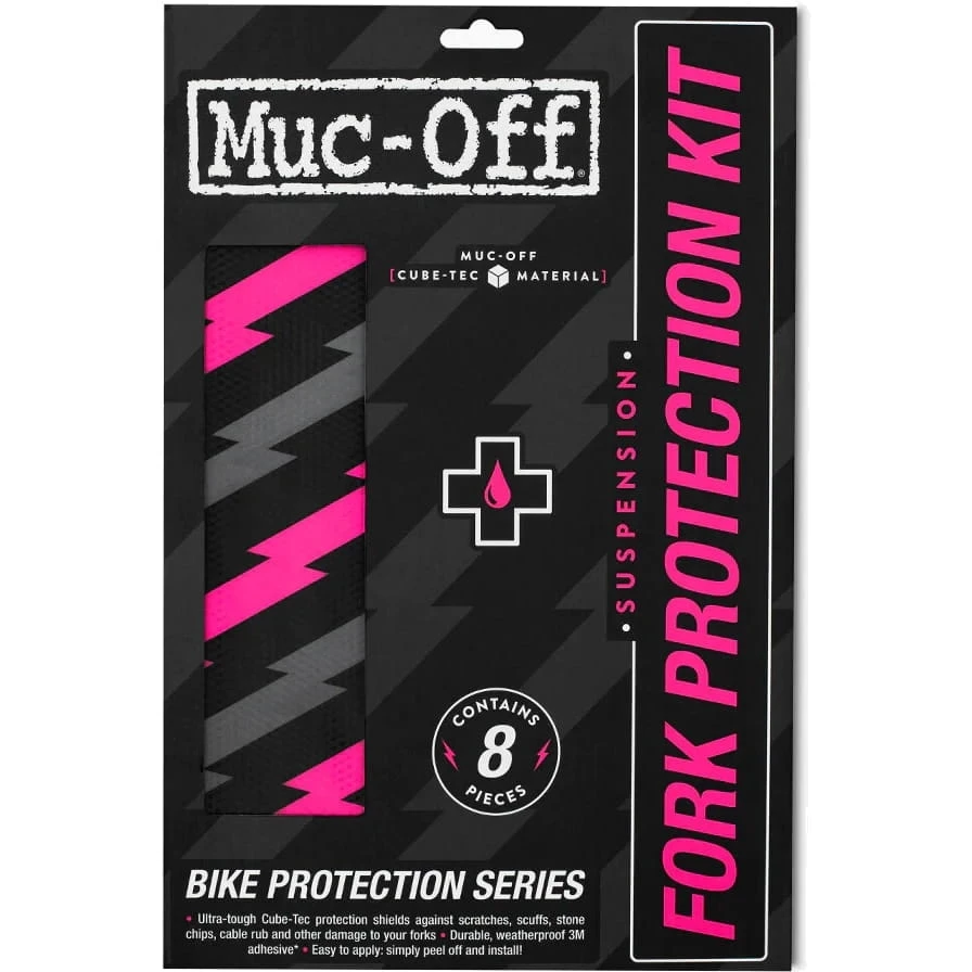 Muc-Off Kit De Protection Pour Fourche - Bolt/Pink