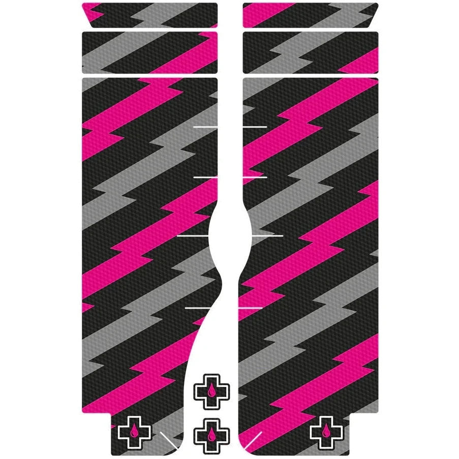 Muc-Off Kit De Protection Pour Fourche - Bolt/Pink – Image 2