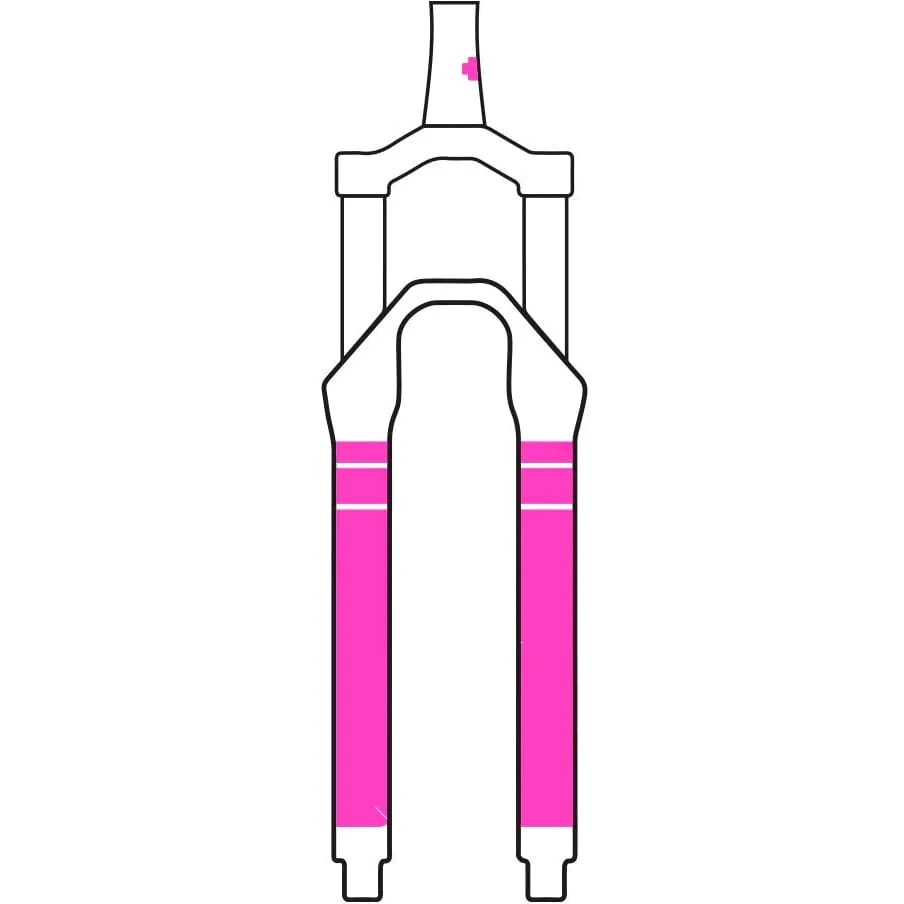 Muc-Off Kit De Protection Pour Fourche - Bolt/Pink – Image 4