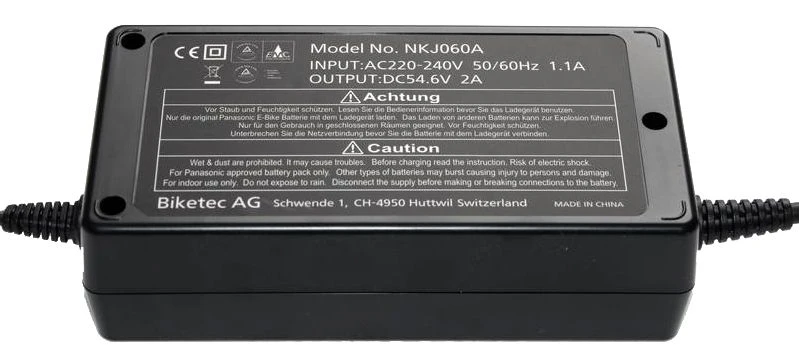 Panasonic - Chargeur Standard - 46,8 / 47 / 48 Volt, 8,8 - 12Ah – Image 3