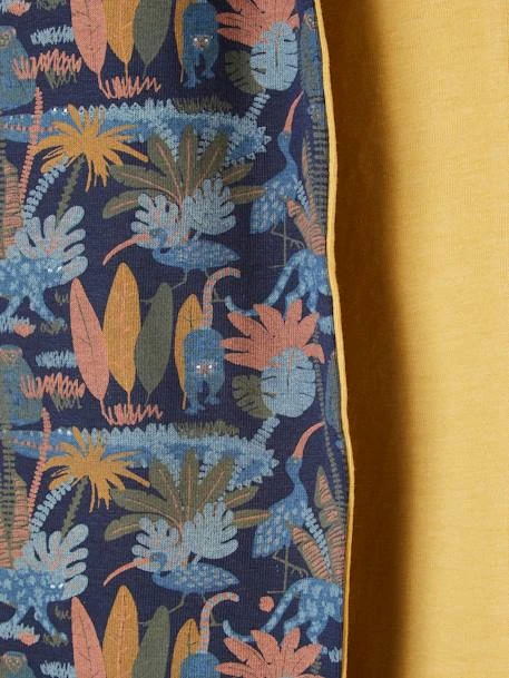 Snood Réversible Garçon Imprimé Jungle/uni Curcuma - Vertbaudet – Image 3