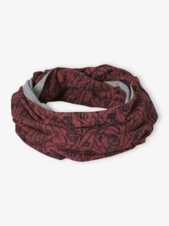 Snood Réversible Garçon Imprimé/chiné Terracotta - Vertbaudet