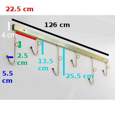 Support Au Mur 6 Vélos Avec Fixation Antivol – Image 6