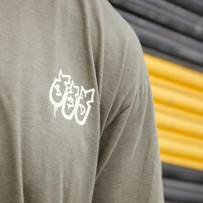 TSHIRT BSD SECOND STRIKE MILITARY GREEN – Image 4