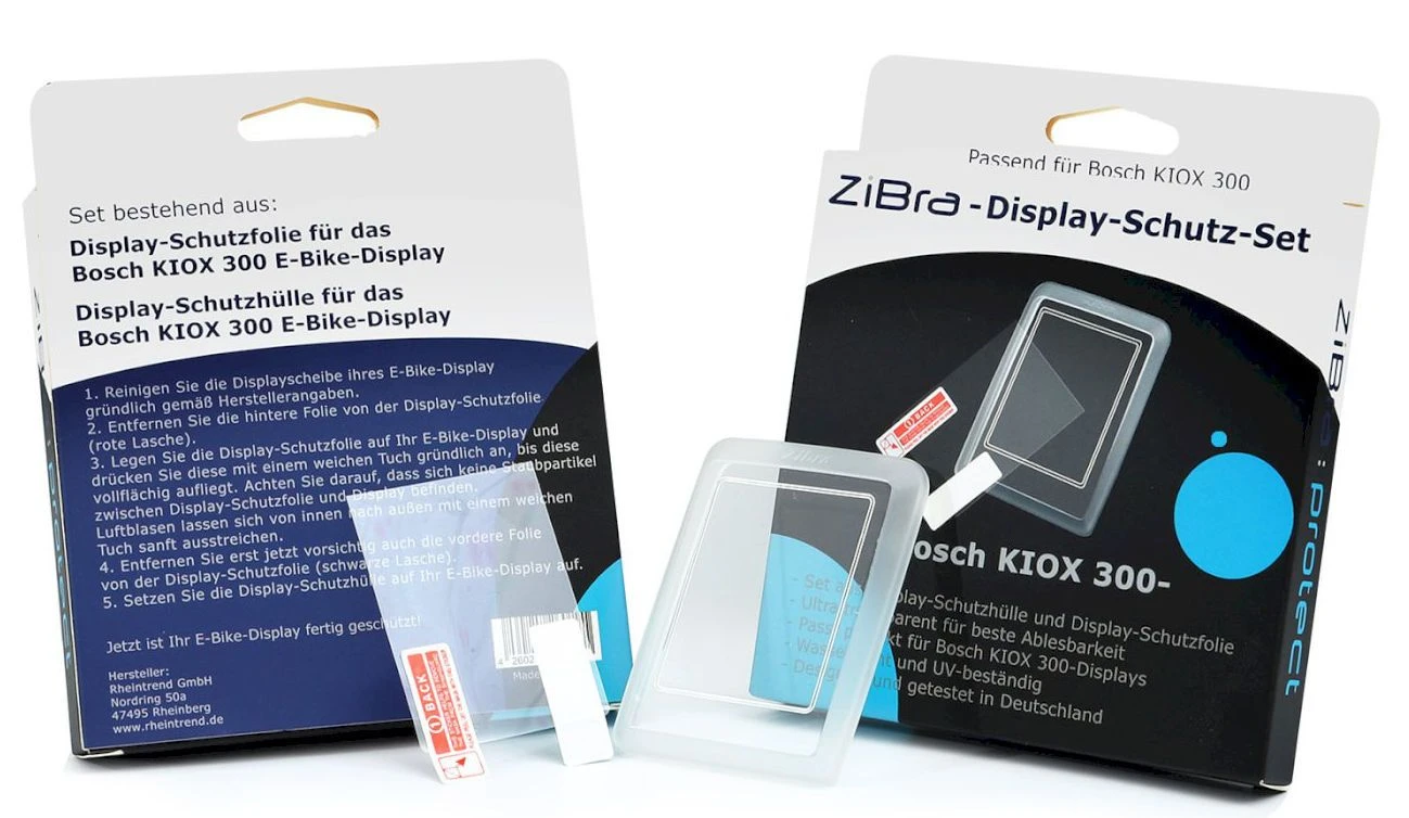 Zibra - Film & Coque De Protection Transparente Pour écran Bosch Kiox 300